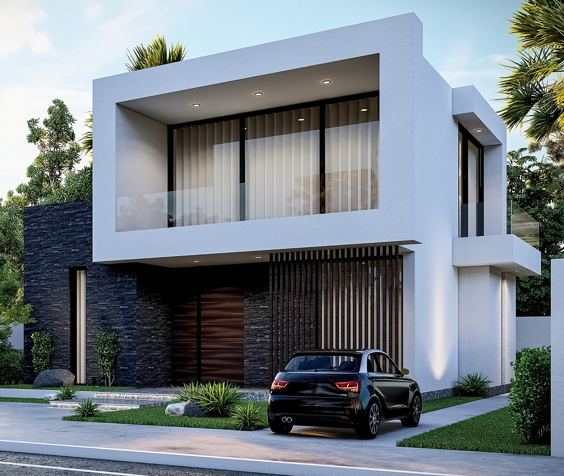 Contemporary residence — natural light, premium materials